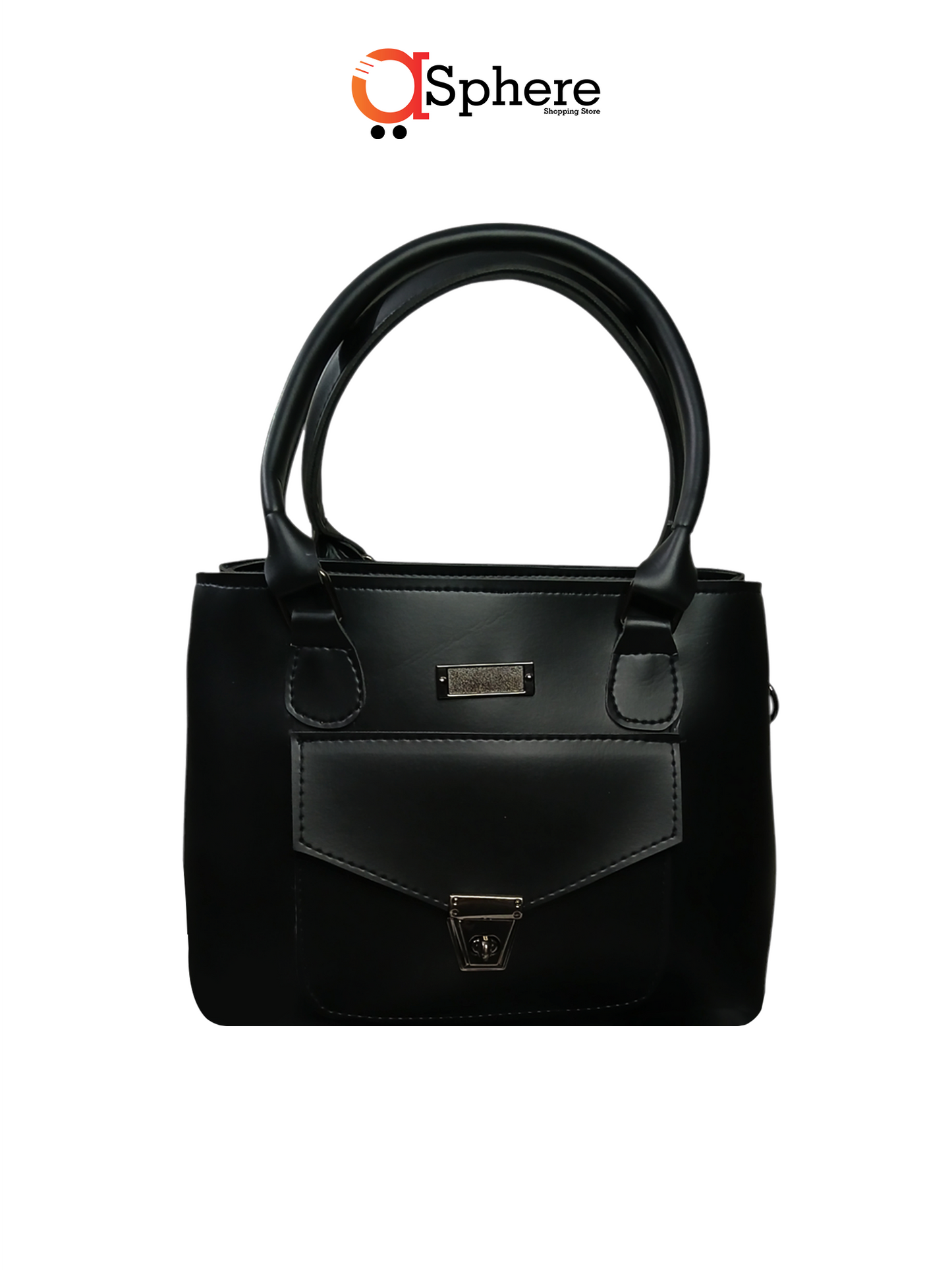 CrossBody Strap Bag - Black
