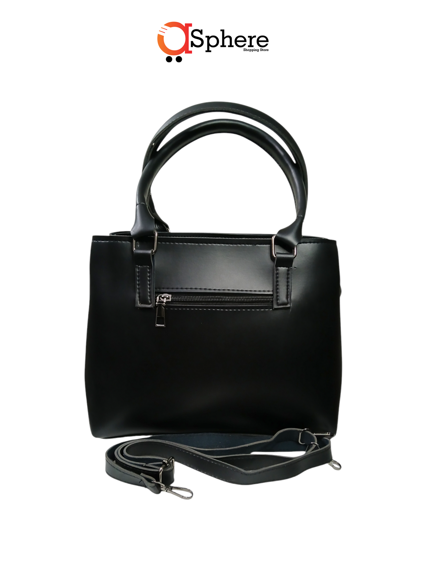 CrossBody Strap Bag - Black