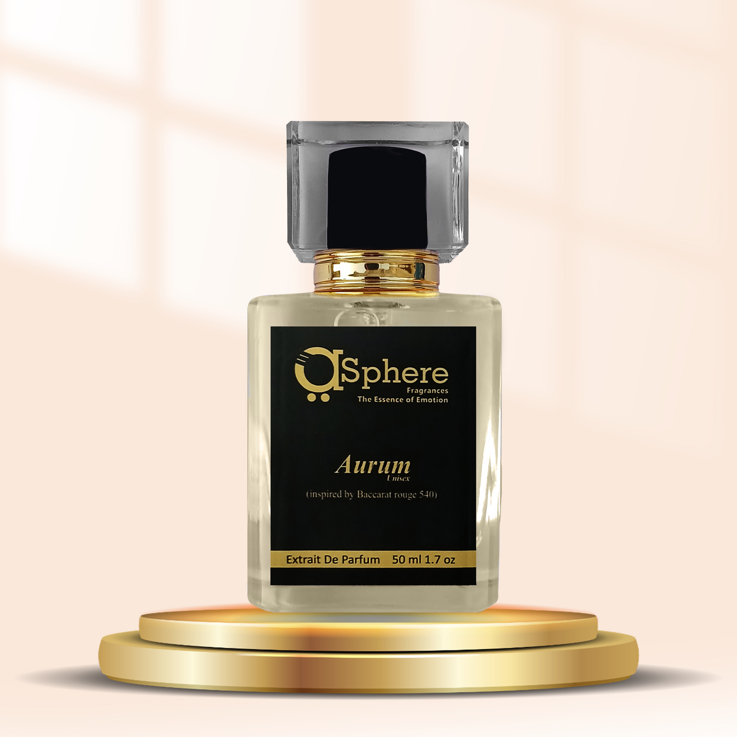 Aurum - Inspired By Baccarat Rouge 540 | Extrait De Parfum 50 ml (Unisex)