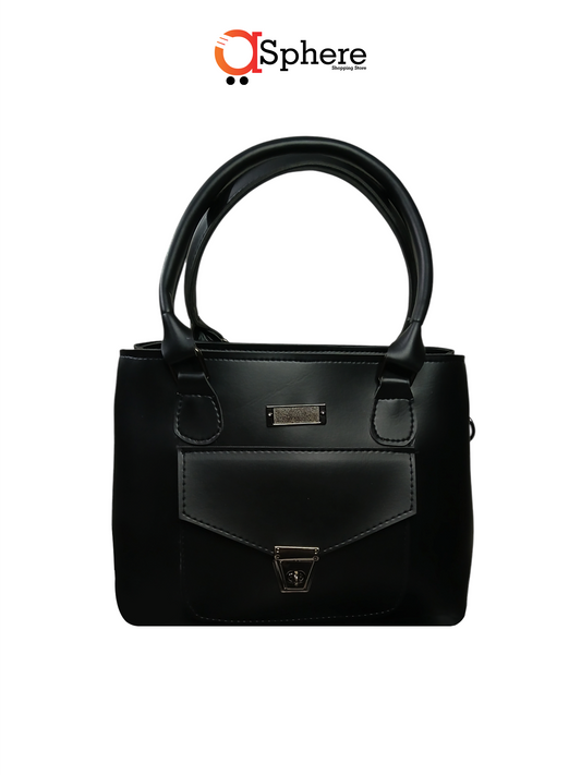 CrossBody Strap Bag - Black